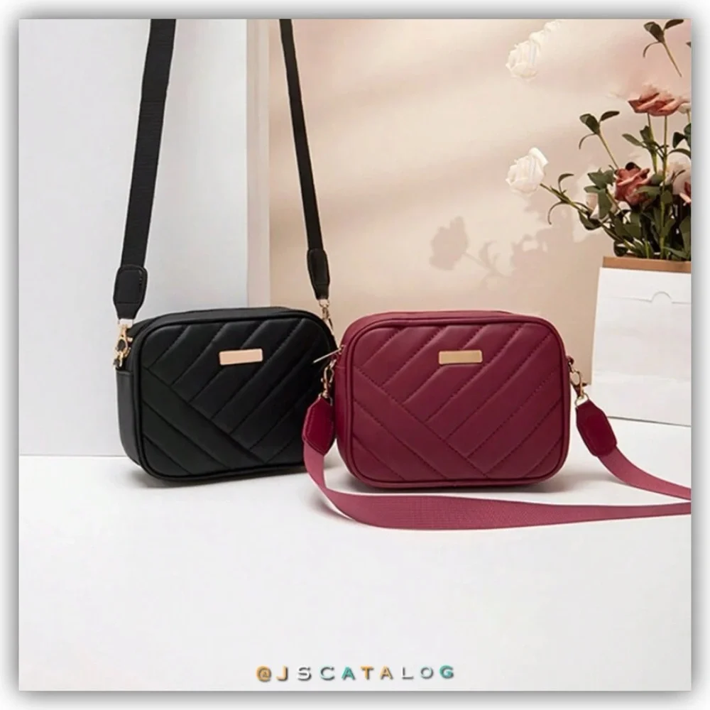 NEW Wine Red Leather Crossbody Purse Bag